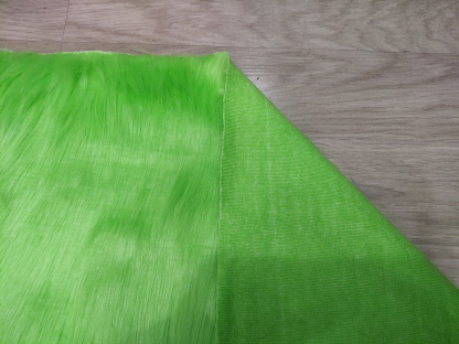 Lime Green - BigZ EcoShag 1/4 yard