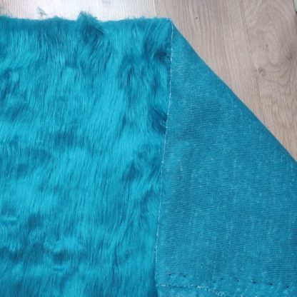 Teal Blue - Howl Luxury Shag 1/4 yard