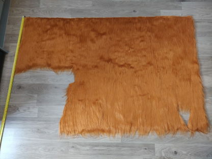 Amber - BigZ Long Pile Gorilla 1/4 yard - Image 2