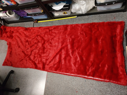 Swiss Red 1/4 yard - Image 2