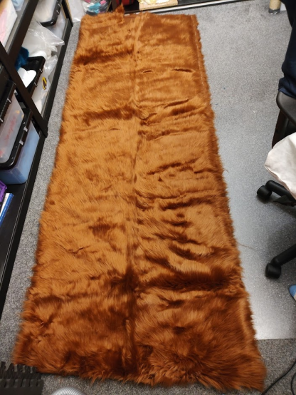 Rust - BigZ EcoShag 1/4 yard - Image 2
